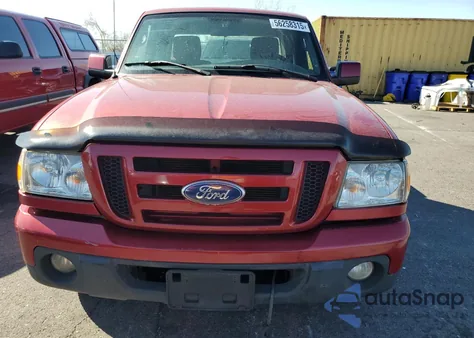 2010 Ford Ranger Super Cab из США, поврежденный, VIN 1FTKR4EE8APA76715